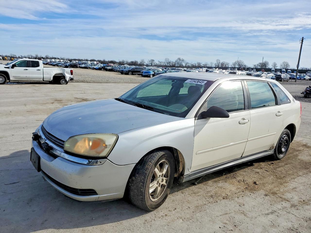 2005 Chevrolet Malibu Maxx LS, VIN 1G1ZT64805F177498 — Front end