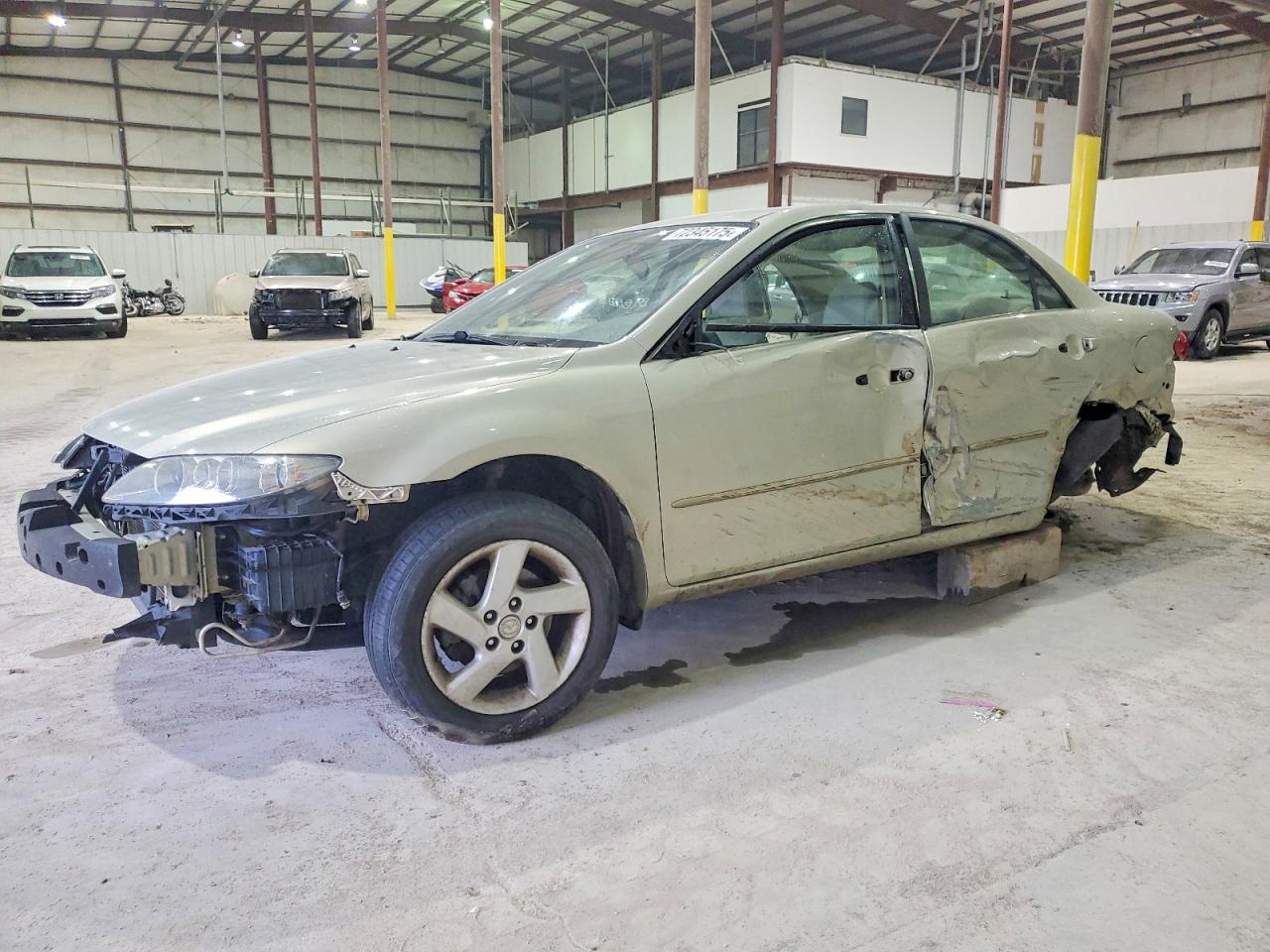 2004 Mazda 6 i, VIN 1YVFP80C245N41522 — Опрокидывание