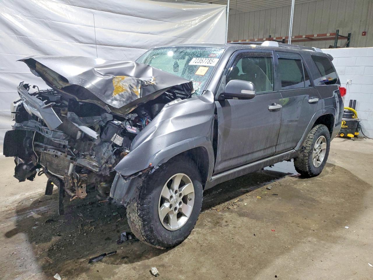 2010 Toyota 4Runner SR5, VIN JTEBU5JR9A5004958 — Front end