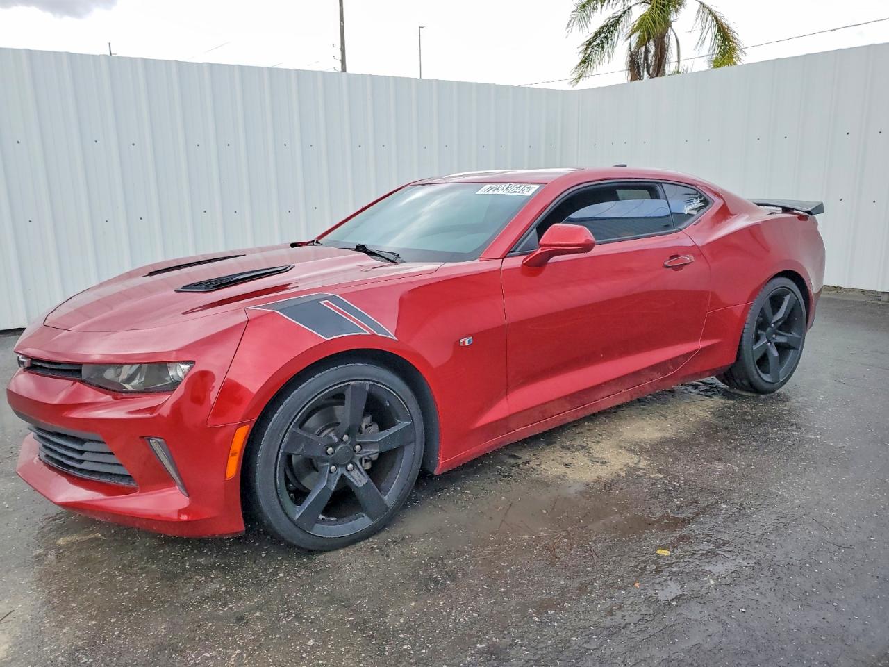2017 Chevrolet Camaro 1LT, VIN 1G1FB1RX3H0139666 — Partial repair