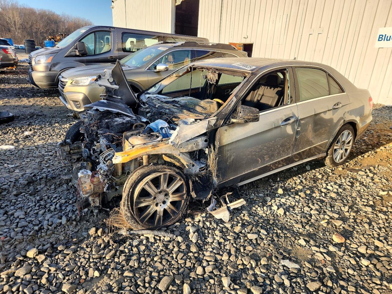 2012 Mercedes-Benz E 350 Sport, VIN WDDHF8JB4CA561032 — Burn