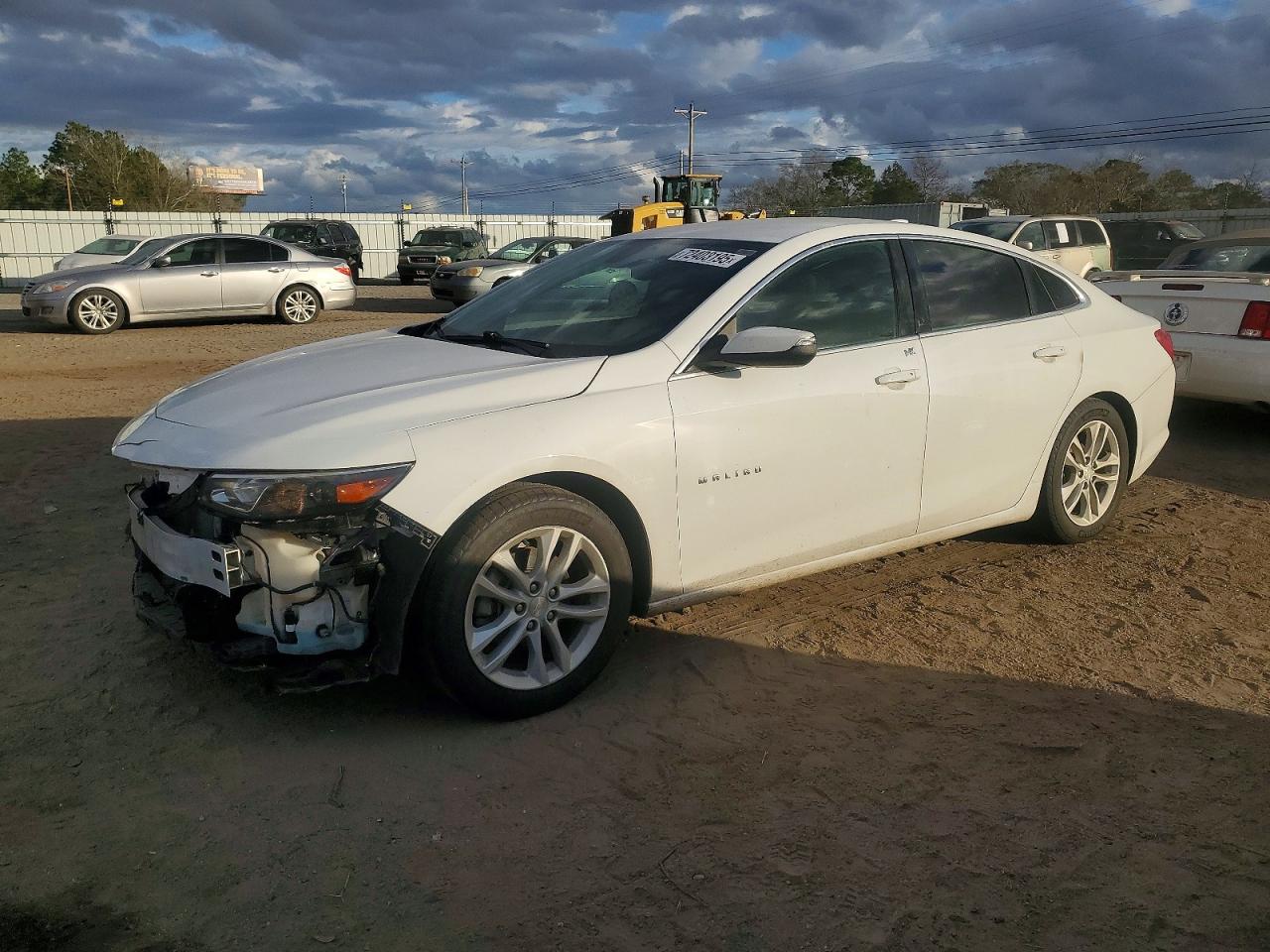 2017 Chevrolet Malibu LT, VIN 1G1ZE5ST3HF210350 — Front end