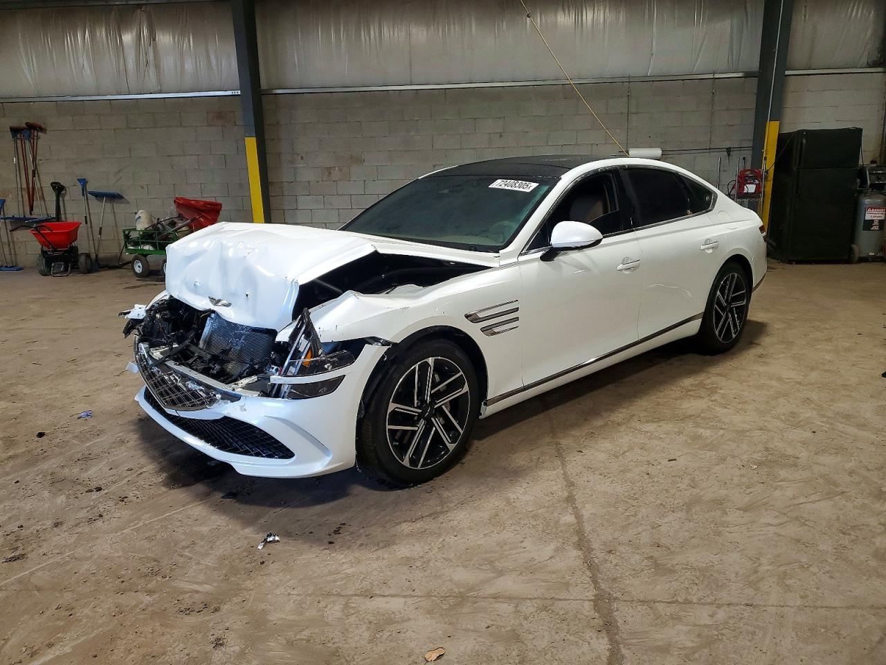 2025 Genesis G80 2.5T, VIN KMTGB4SC9SU290422 — Front end