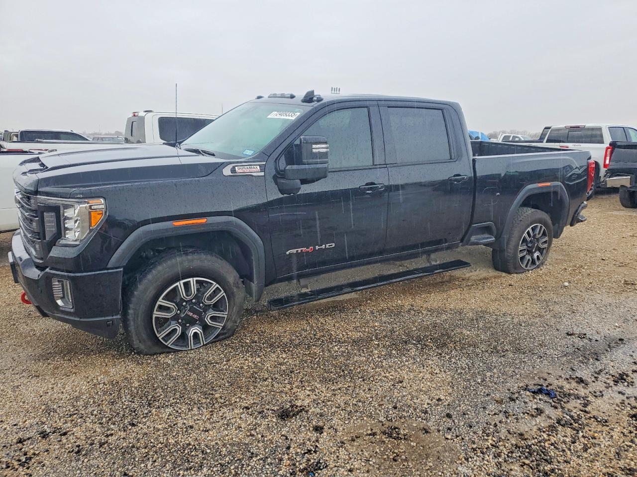 2023 GMC Sierra 2500HD AT4, VIN 1GT49PEY1PF259229 — Front end