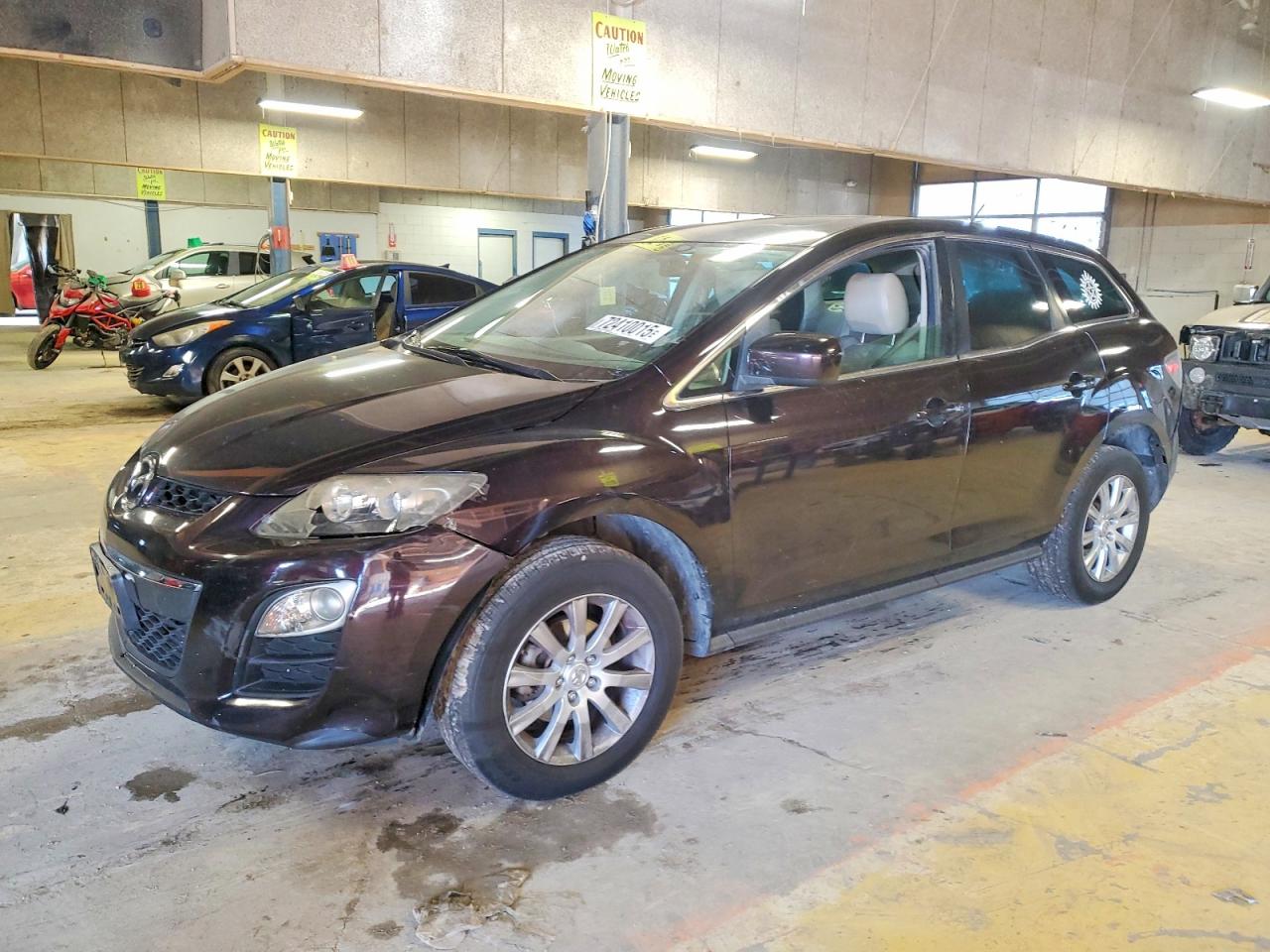 2012 Mazda CX-7 i Sport, VIN JM3ER2B59C0419881 — Перед