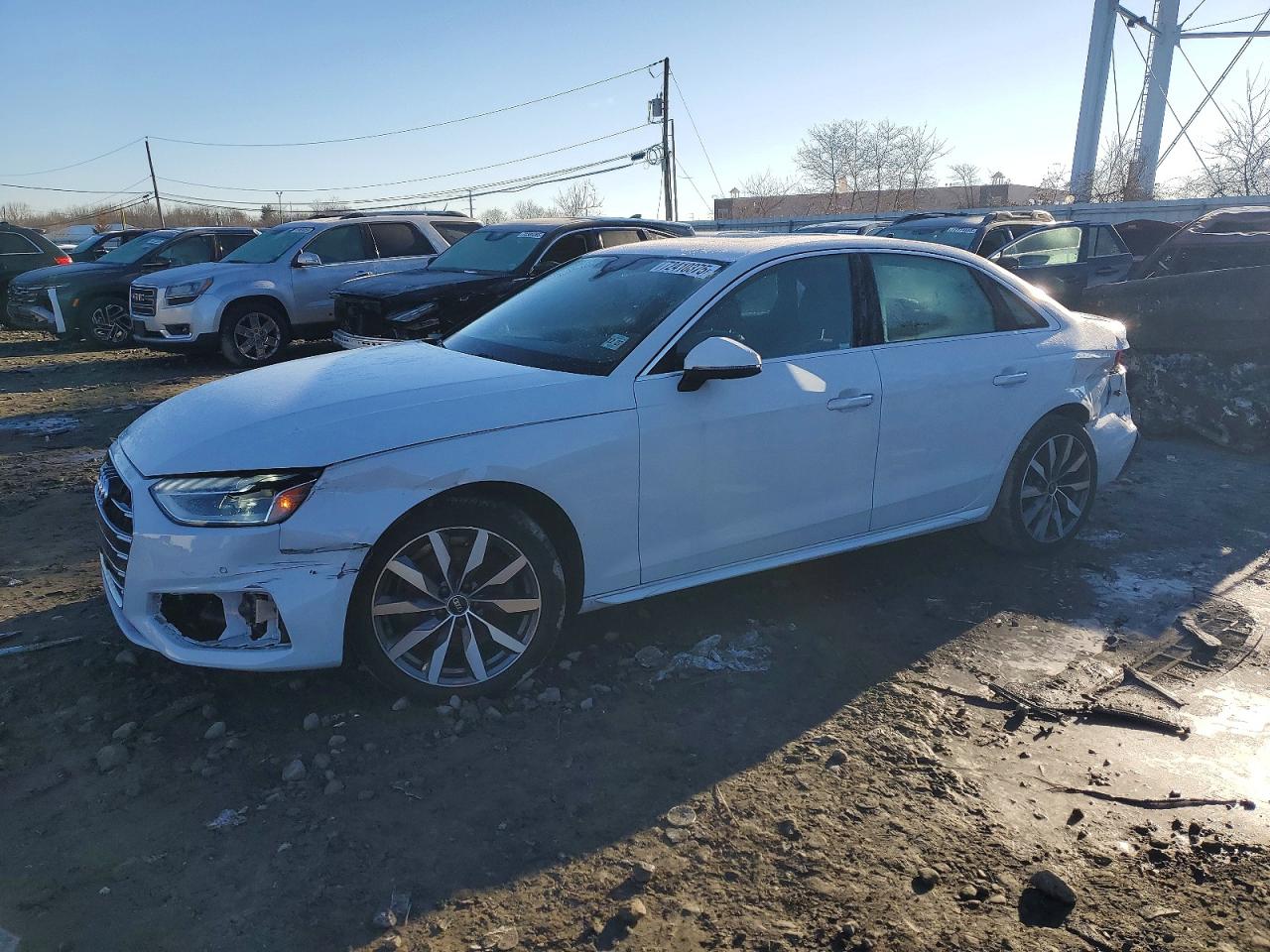 2023 Audi A4 Premium Plus, VIN WAUBBAF44PN006638 — Rear end