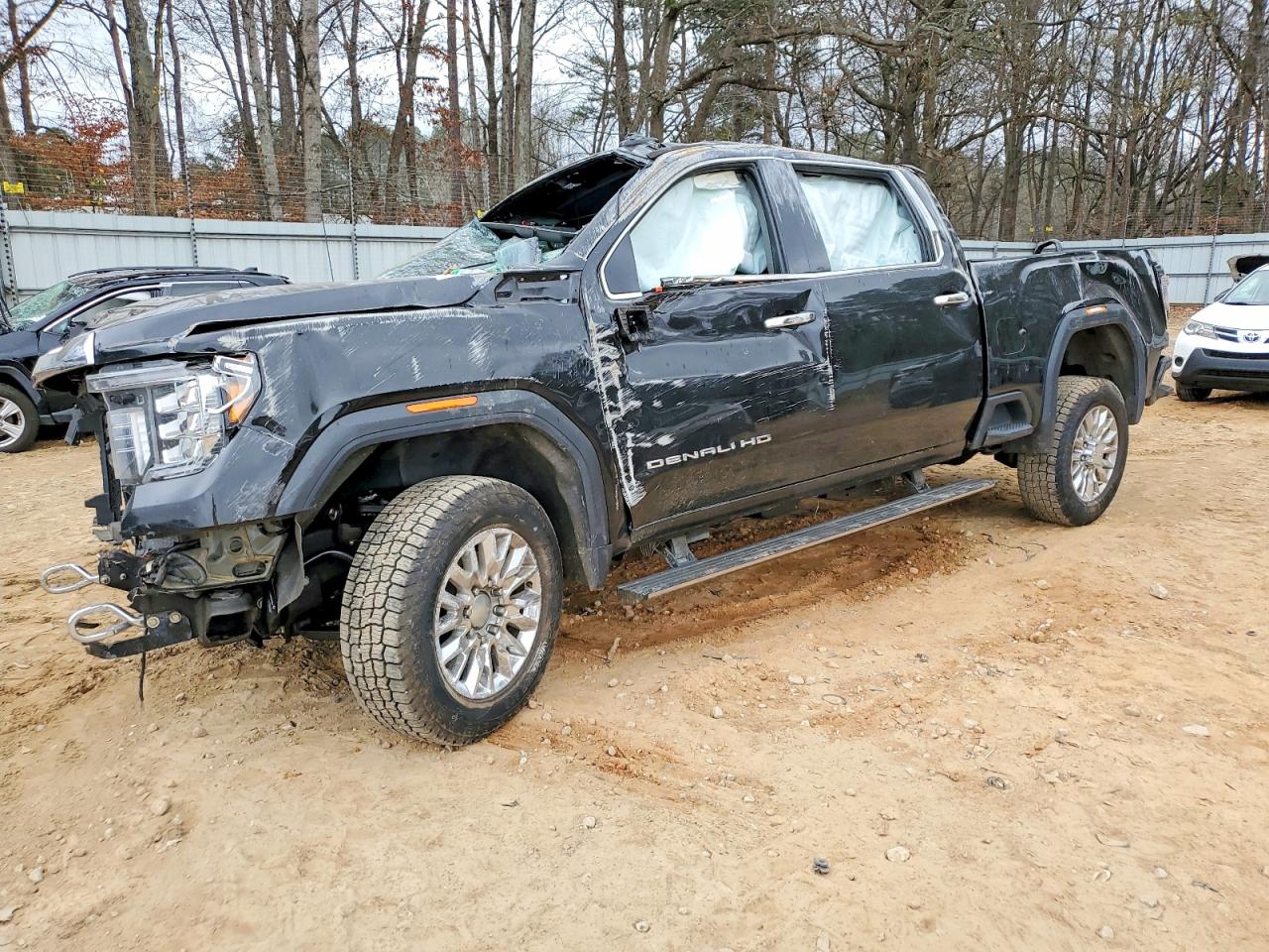 2023 GMC Sierra 2500HD Denali, VIN 1GT49REY5PF131667 — Rollover