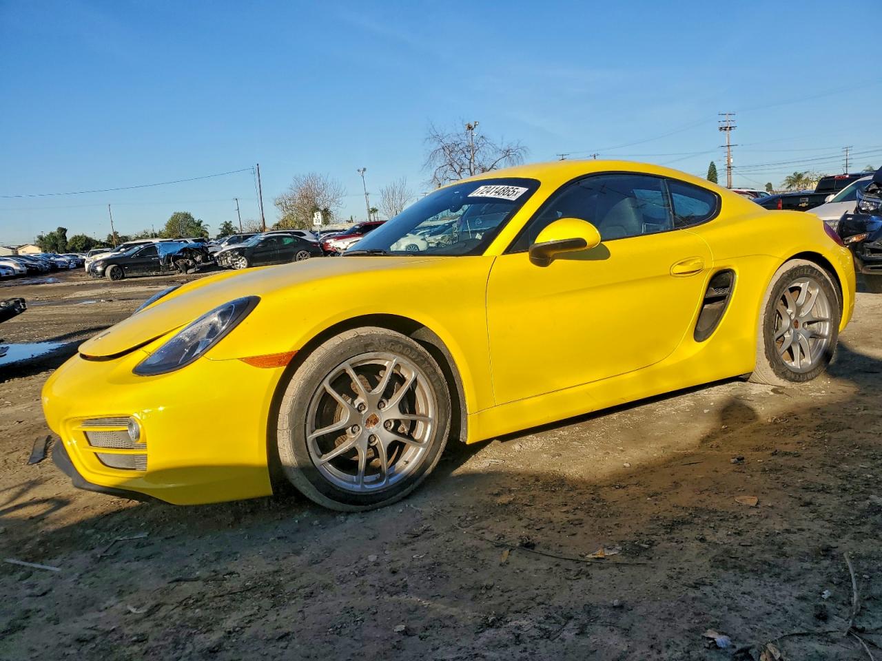 2014 Porsche Cayman, VIN WP0AA2A86EK171011 — Minor dents and scratches