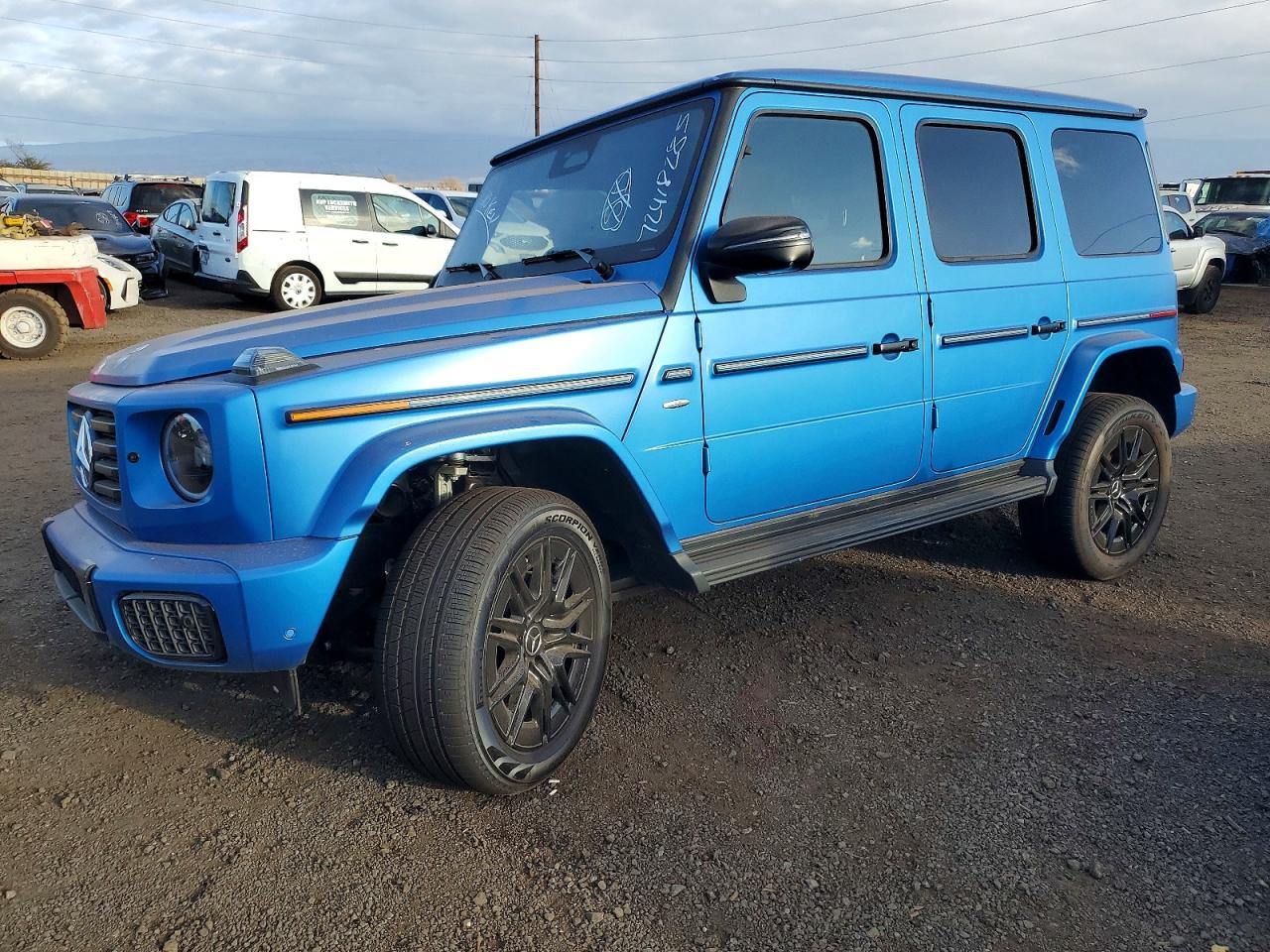2025 Mercedes-Benz G G 580e, VIN W1NWM0AB4SX024884 — Undercarriage