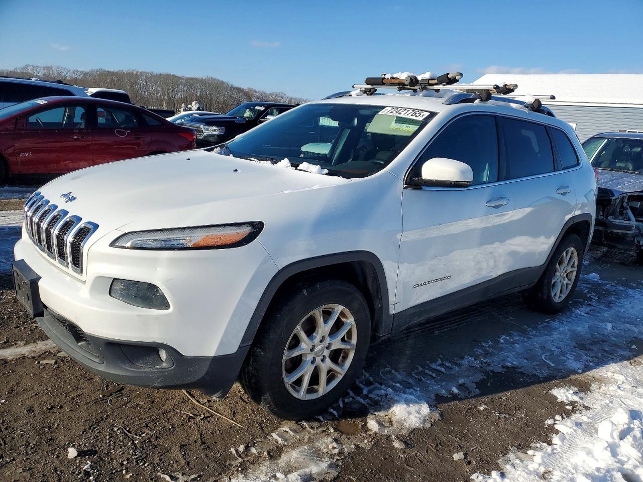 2016 Jeep Cherokee 75th Anniversary, VIN 1C4PJMCB8GW187639 — Front end