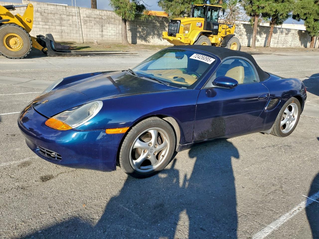 2000 Porsche Boxster, VIN WP0CA298XYU624469 — Механическое
