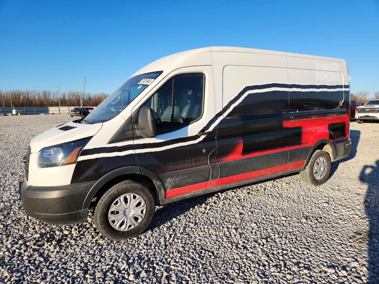 2018 Ford Transit Cargo, VIN 1FTYE2CG0JKA51416 — Rear end