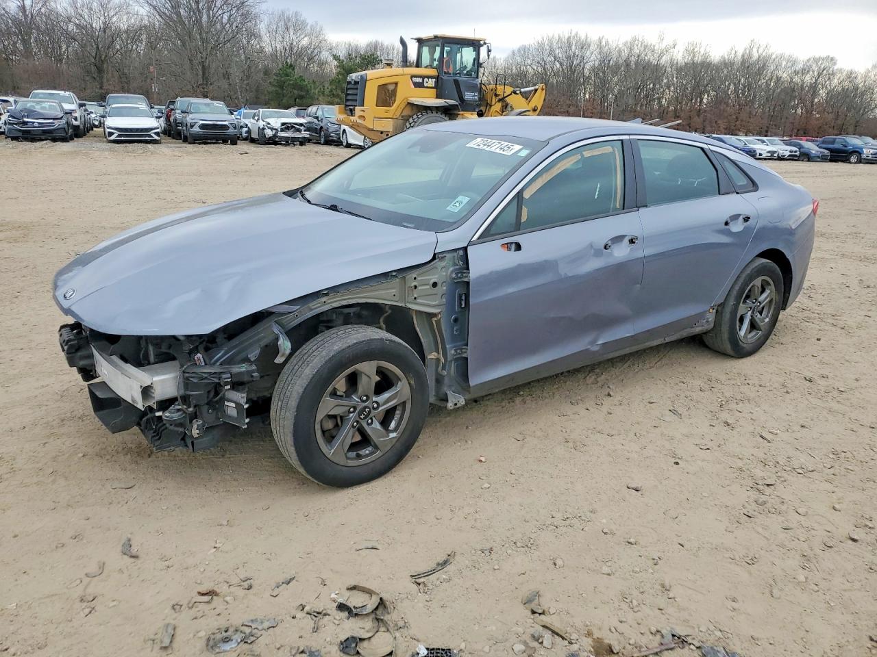 2021 Kia K5 LXS, VIN 5XXG14J25MG057799 — Front end