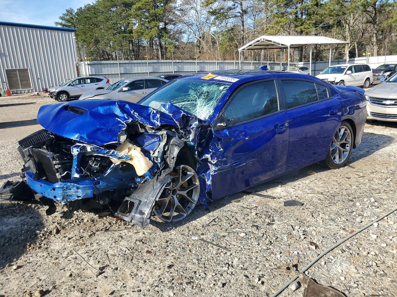2021 Dodge Charger GT, VIN 2C3CDXHG5MH574479 — Front end