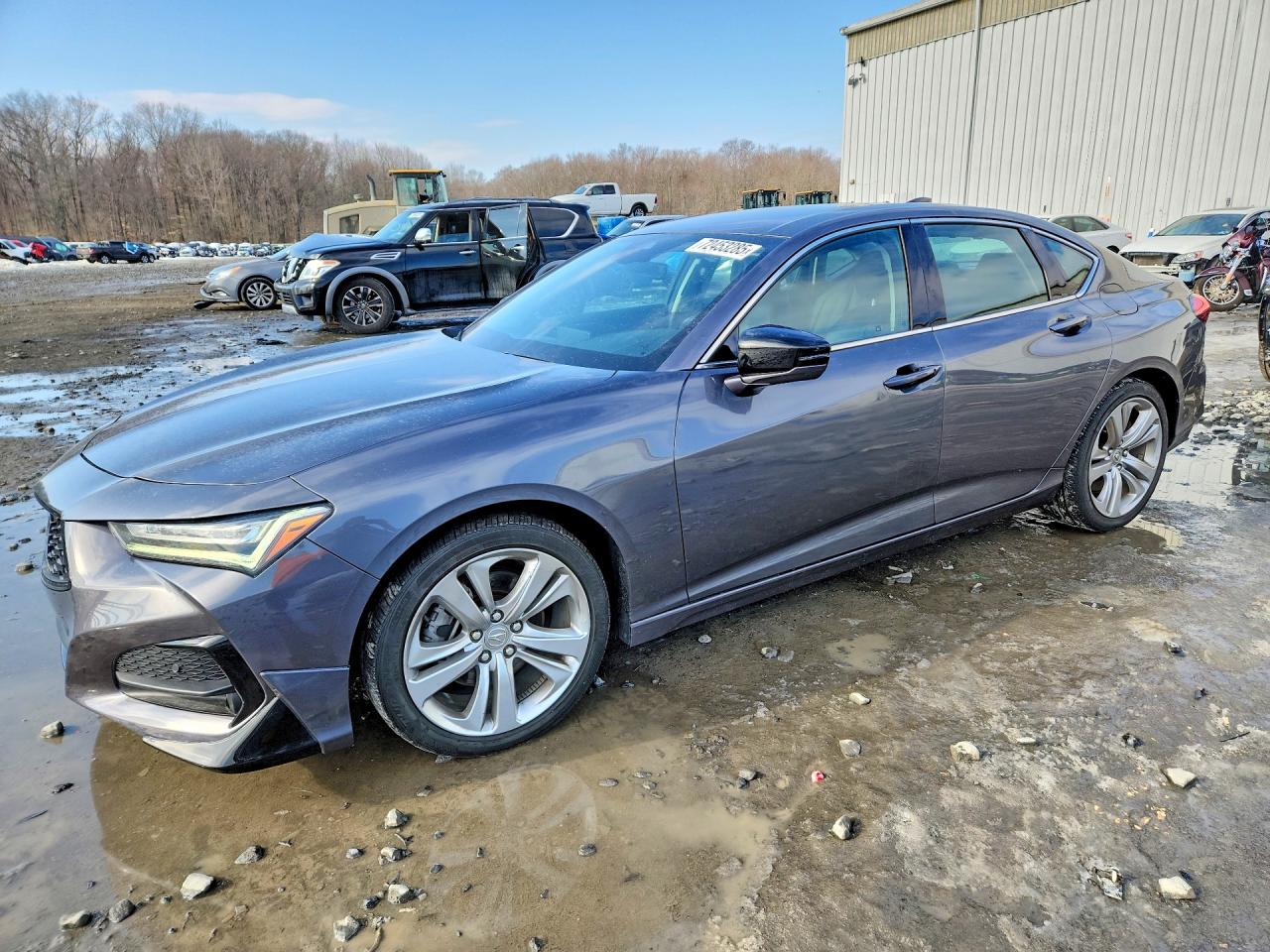 2021 Acura TLX Technology, VIN 19UUB5F4XMA010118 — Missing or altered VIN