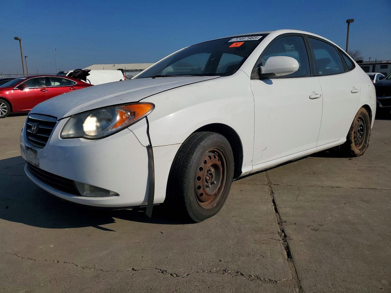2008 Hyundai Elantra GLS, VIN KMHDU46D28U347238 — Front end