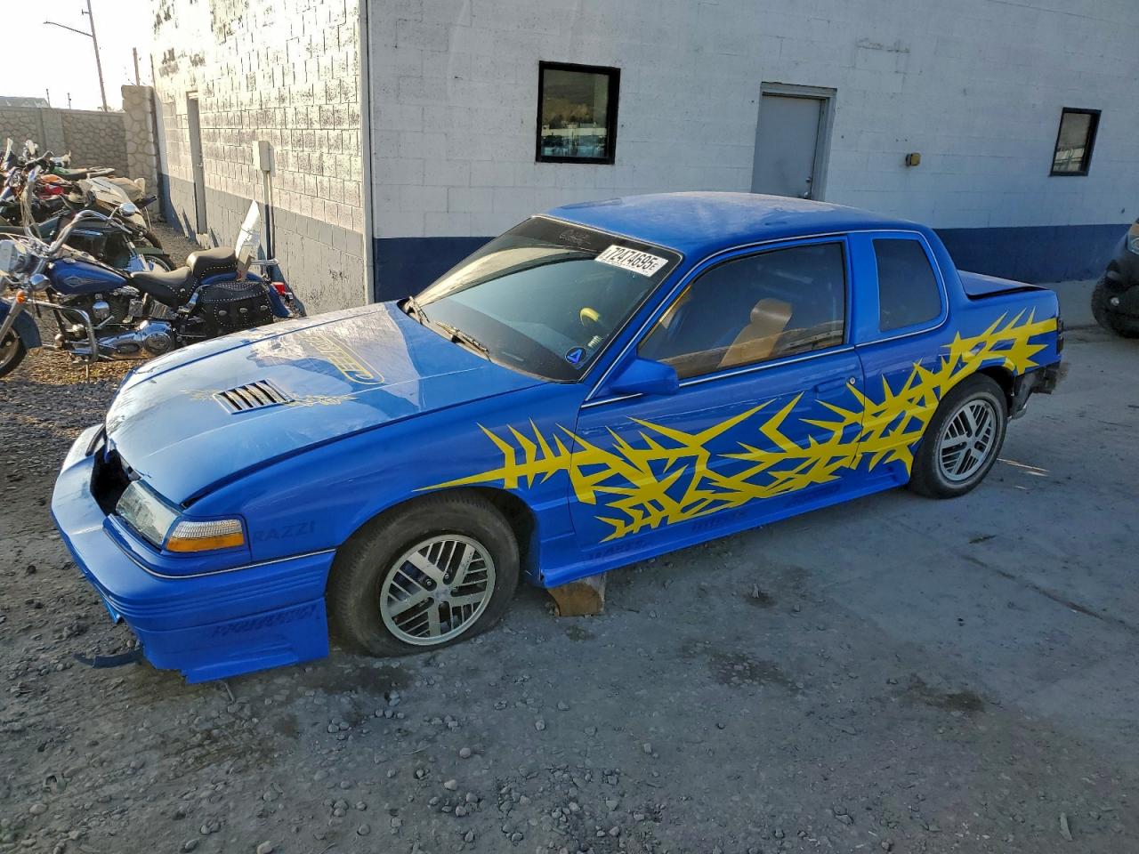1990 Pontiac Grand Am, VIN 1G2NE14U2LC251930 — Rear end