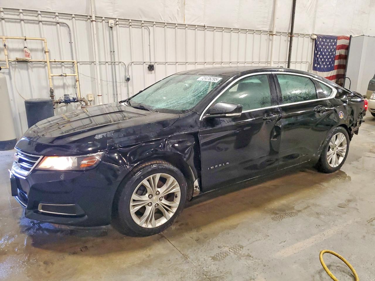 2015 Chevrolet Impala LT, VIN 2G1125S38F9169743 — Side
