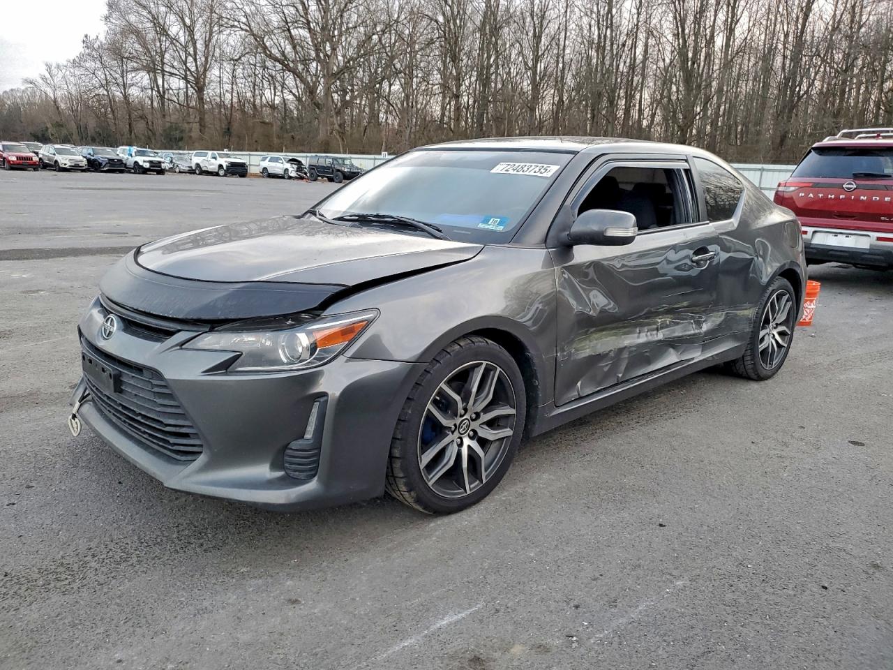 2015 Scion tC, VIN JTKJF5C79F3090936 — Side