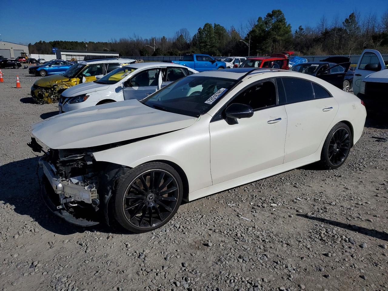 2021 Mercedes-Benz CLS 450, VIN W1K2J5JB6MA085919 — Front end