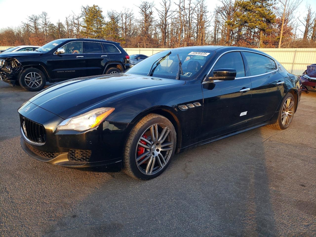 2016 Maserati Quattroporte S Q4, VIN ZAM56RRA2G1191599 — Water / flood