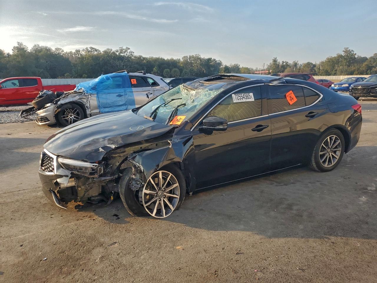 2020 Acura TLX Technology, VIN 19UUB1F50LA010399 — Rollover