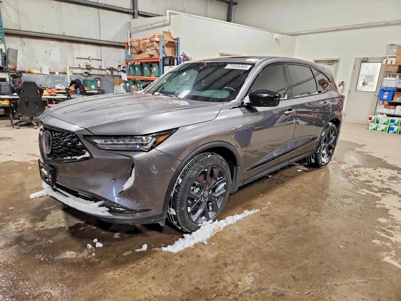 2024 Acura MDX w/A-Spec Package, VIN 5J8YE1H00RL801877 — Vandalism
