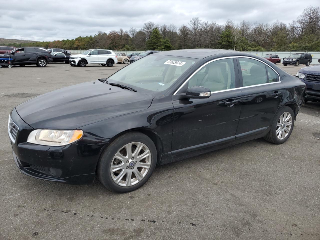 2010 Volvo S80 I6, VIN YV1982AS8A1116886 — Rear end