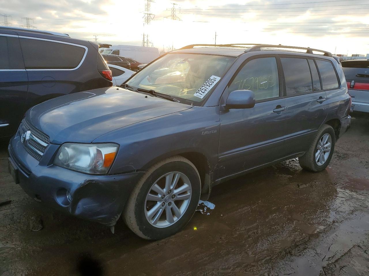 2006 Toyota Highlander Limited, VIN JTEEW21A460014690 — Rear end
