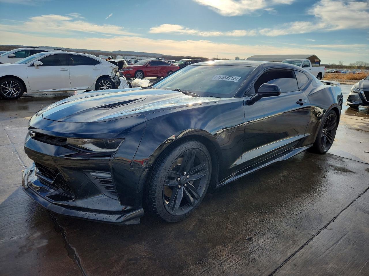 2017 Chevrolet Camaro 2SS, VIN 1G1FH1R78H0160222 — Missing or altered VIN