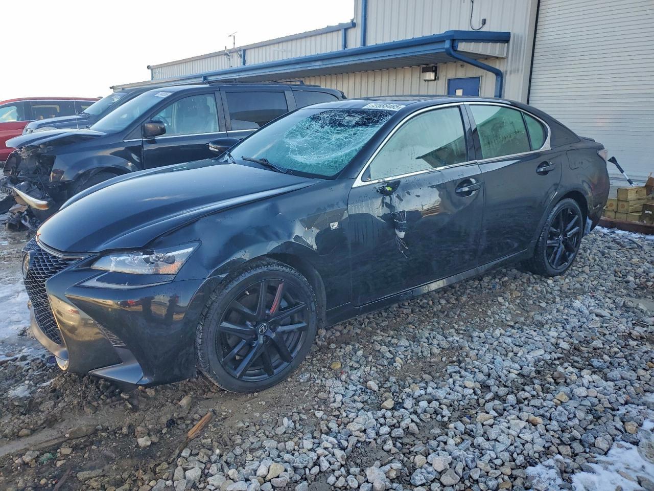 2020 Lexus GS, VIN JTHGZ1CL9LA013214 — Перед