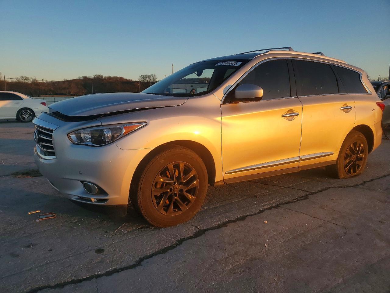 2014 Infiniti QX60, VIN 5N1AL0MMXEC543995 — Engine fire