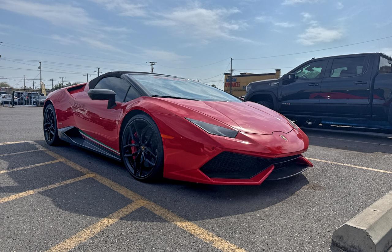 2016 Lamborghini Huracan LP 610-4, VIN ZHWUR1ZF9GLA04958 — Front end