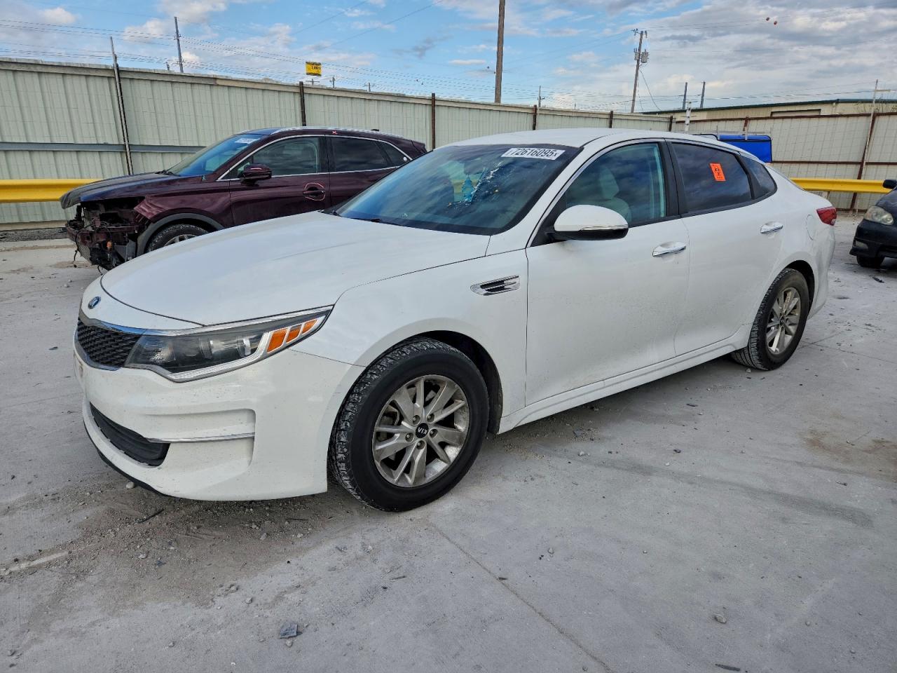 2017 Kia Optima LX, VIN 5XXGT4L31HG166993 — Biohazard / chemical