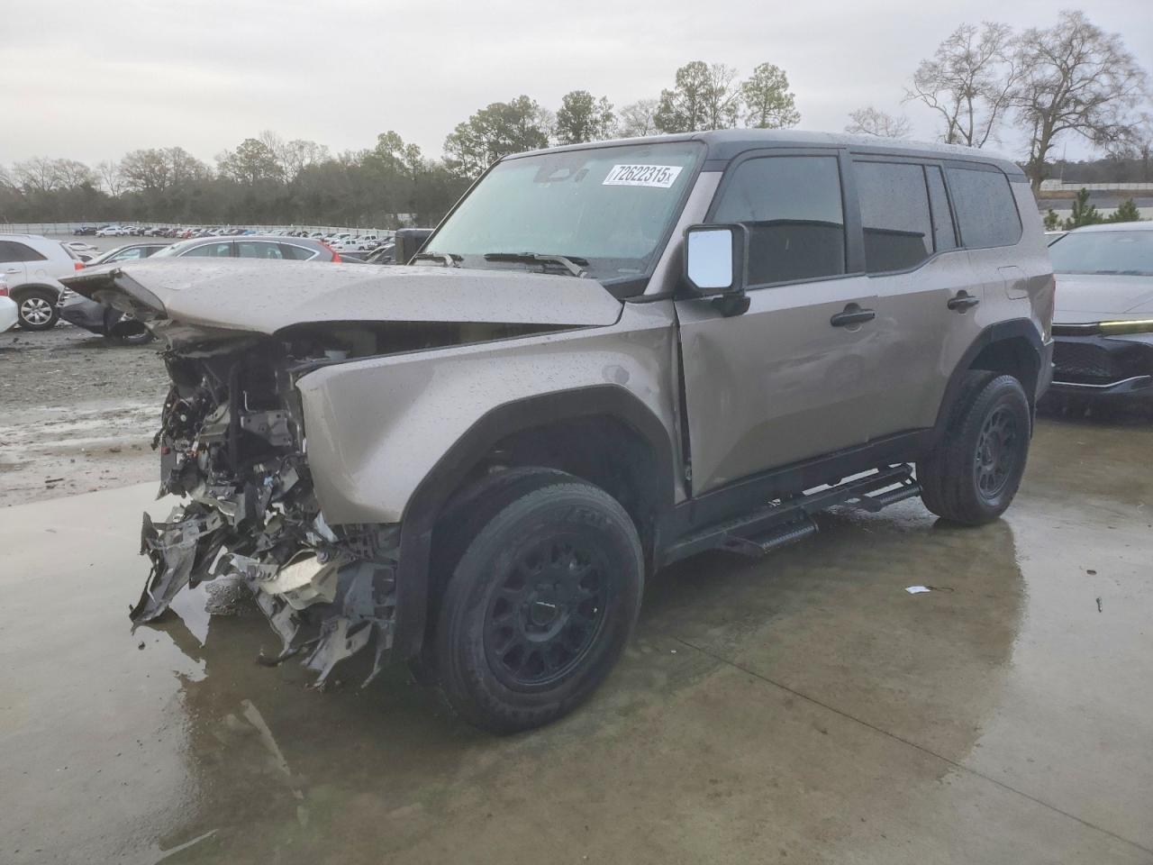 2025 Toyota Land Cruiser 1958 Edition, VIN JTEABFAJ1SK023105 — Front end