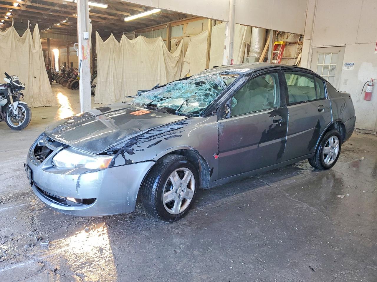 2007 Saturn ION ION 2, VIN 1G8AJ55F07Z206155 — Опрокидывание