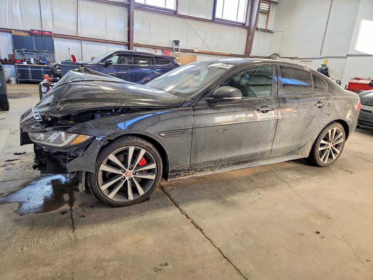 2018 Jaguar XE S, VIN SAJAM4FV7JCP17161 — Front end