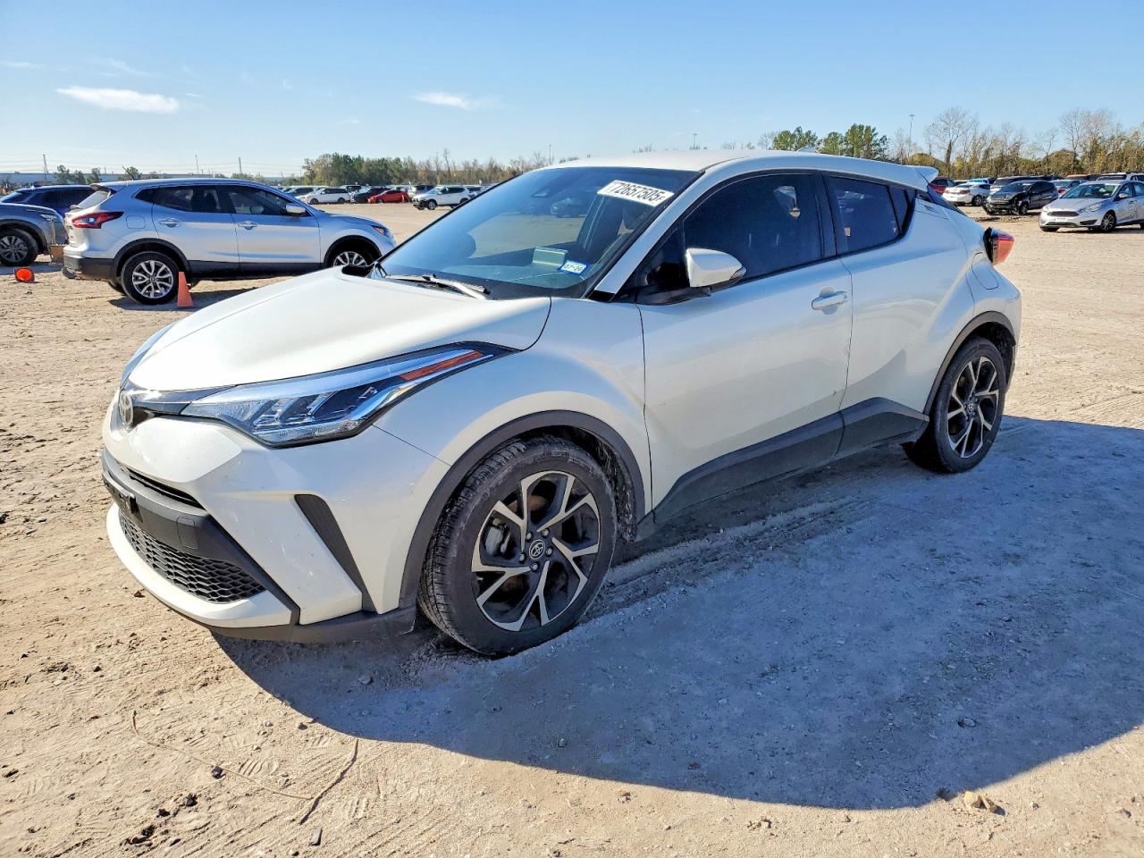 2021 Toyota C-HR XLE, VIN JTNKHMBX6M1103972 — Rear end