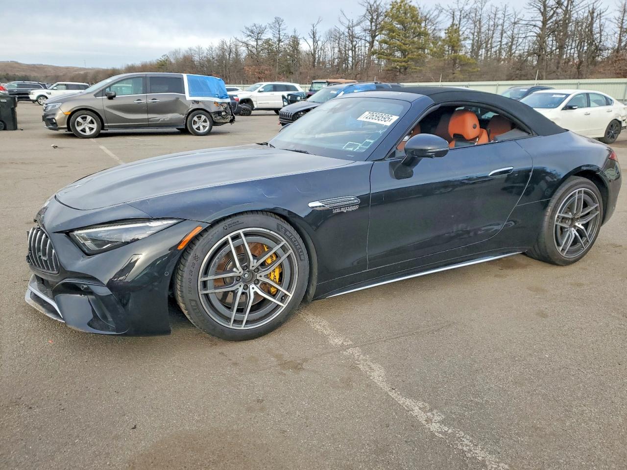 2022 Mercedes-Benz SL 63 AMG, VIN W1KVK8BBXNF003298 — Front end