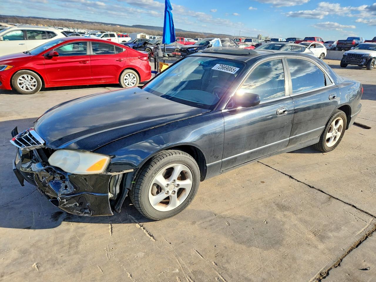 2002 Mazda Millenia P, VIN JM1TA221921735083 — Front end