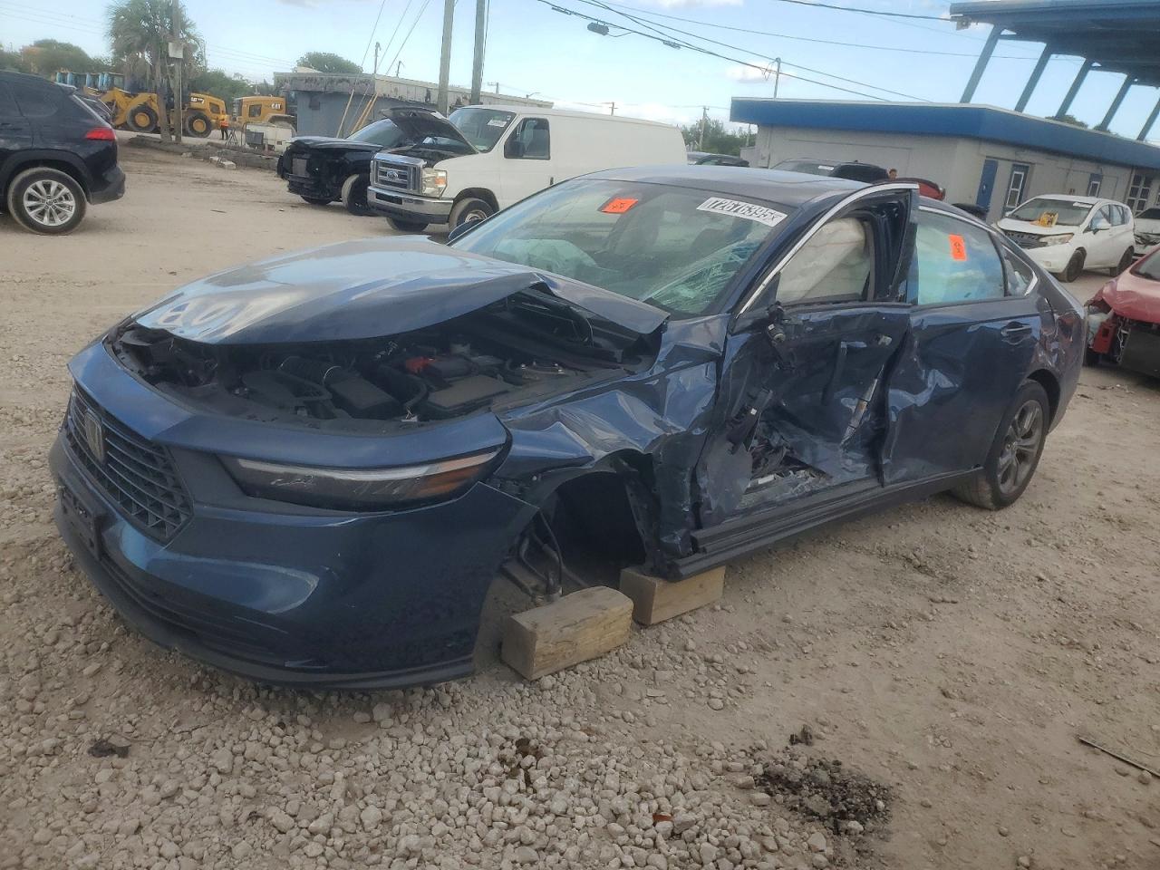 2024 Honda Accord EX, VIN 1HGCY1F39RA002688 — Biohazard / chemical