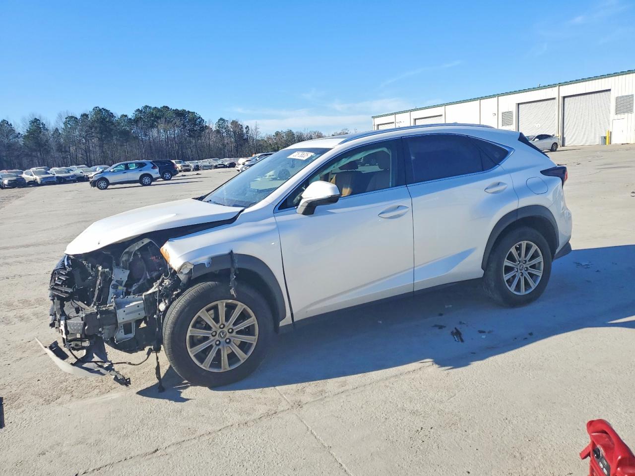 2018 Lexus NX 300, VIN JTJYARBZ1J2100658 — Front end