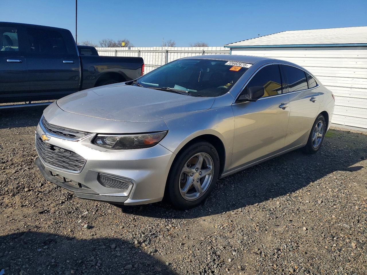 2017 Chevrolet Malibu LS, VIN 1G1ZB5ST5HF206793 — Water / flood