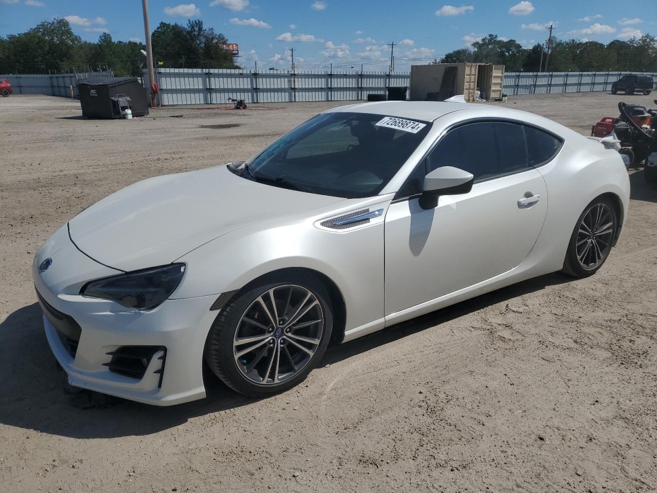 2014 Subaru BRZ Limited, VIN JF1ZCAC16E9604802 — Rear end