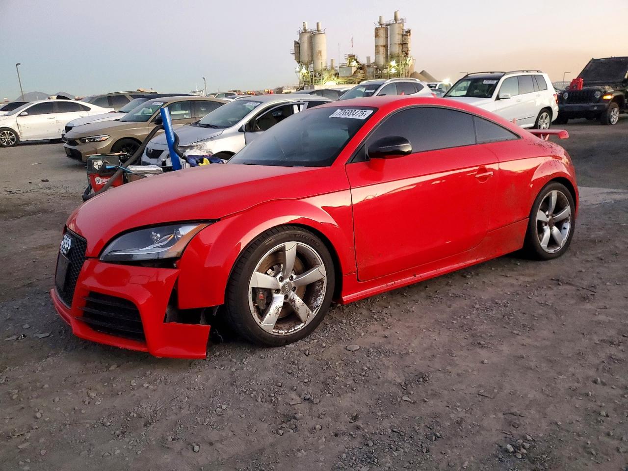 2012 Audi TT RS 2.5T, VIN TRUB3AFKXC1900620 — Перед