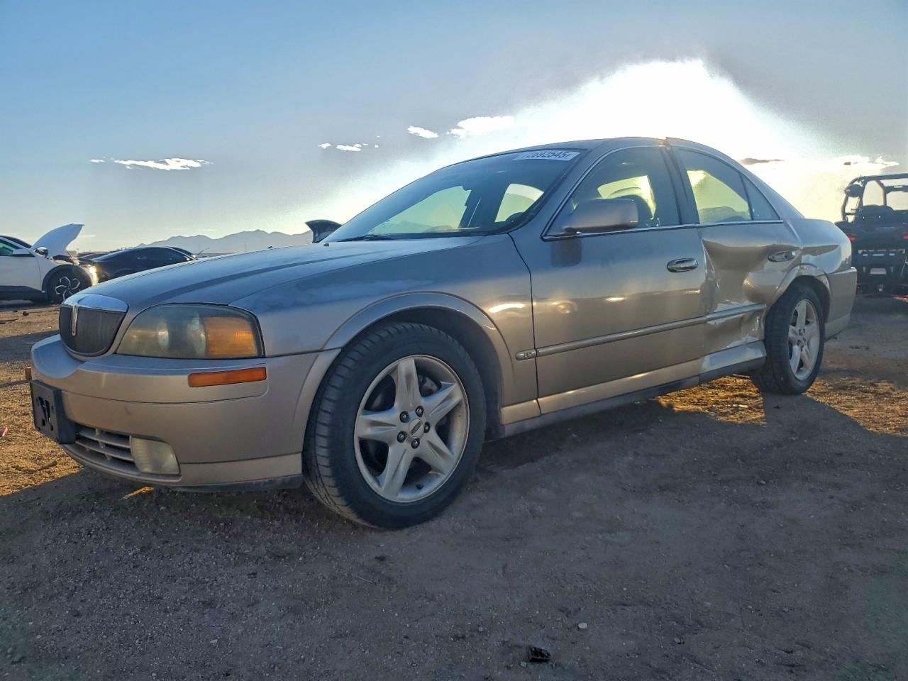 2001 Lincoln LS, VIN 1LNHM87A21Y667798 — Бок