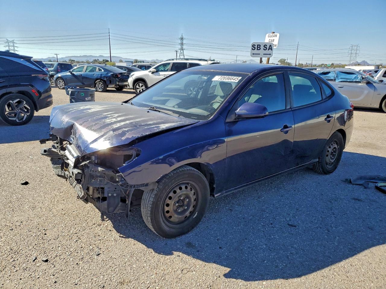 2010 Hyundai Elantra GLS, VIN KMHDU4ADXAU126886 — Side