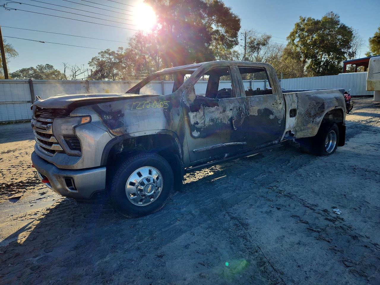 2025 Chevrolet Silverado 3500HD High Country, VIN 1GC4KVEY7SF314915 — Burn