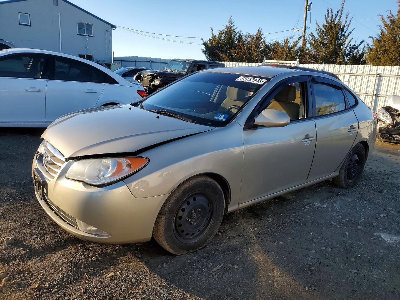 2010 Hyundai Elantra GLS, VIN KMHDU4AD6AU197910 — Rear end