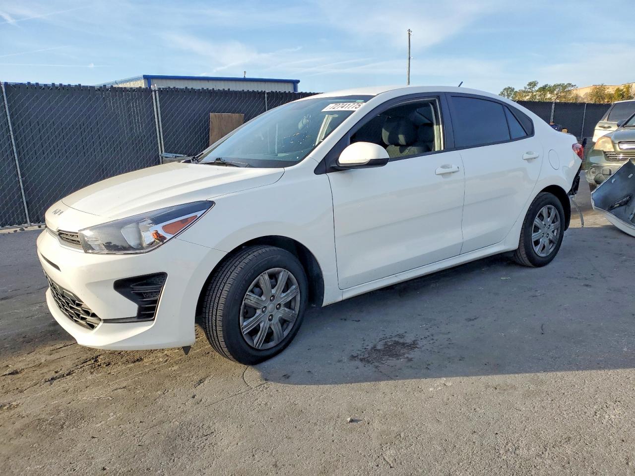 2023 Kia Rio S, VIN 3KPA24AD0PE621778 — Rear end